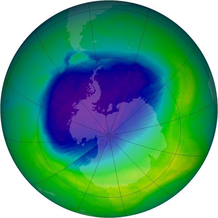 Ozone Map 1994-11-03
